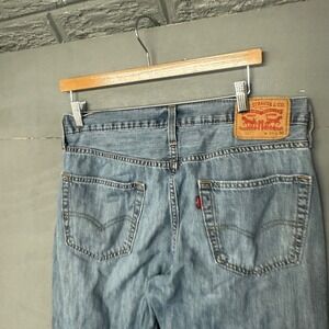 Levi Strauss Co 527 Bootcut Jeans Mens W33 L30 Blue Denim Light Wash